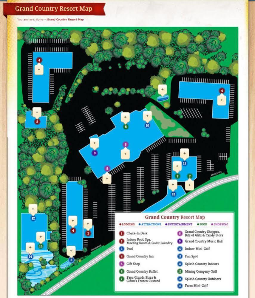 בראנסון Grand Country Waterpark Resort מראה חיצוני תמונה